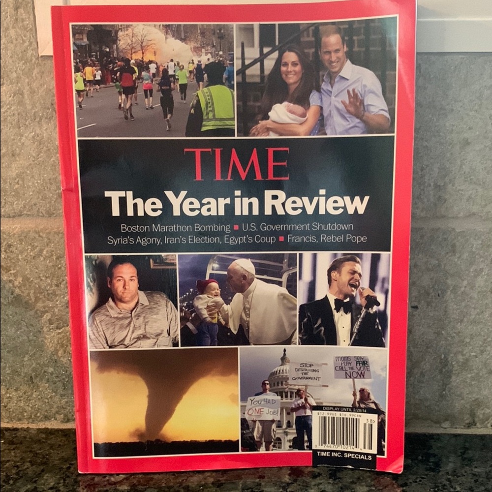 TIME Magazine 'The Year in Review' Special Edition 2013 William & Kate